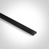 LED juostos profilio dangtelis, juodas, 030248/B, skirtas LED41804, LED41805, LED41806, LED41807, LED41808, LED41809