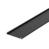 Bikuvalt LED juostos profilio dangtelis VARIO30-09, juodas, 2m