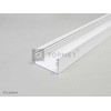 LED juostos profilis LOWI, baltas, 4m