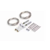 LED juostos profilio pakabinimo rinkinys, baltas, 1,5m ilgio