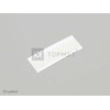 LED juostos profilio termo juosta 45x10mm, lipni, dviguba.
