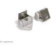 LED juostos profilio tvirtinimo lankstomas elementas, tinkantis naudoti su U5, U6, U, W, Y, Z. 2 vnt. komplekte.