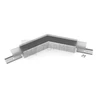 LED juostos profilio VARIO30-02 135 laipsnių kampinis sujungimas, anoduotas aliuminis