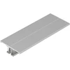 LED juostos profilis BACK10 A/UX, anoduotas aliuminis, 2m