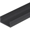 Bikuvalt LED juostos profilis BEGTON12 J/S, juodas, 2m