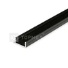 Bikuvalt LED juostos profilis BEGTON12, juodai anoduotas, 3m