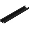 LED juostos profilis BEGTON12, juodai anoduotas, 3m