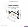 LED juostos profilis CORNER14 EE7F/TY, anoduoto aliuminio sp., 1m