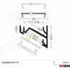 Bikuvalt LED juostos profilis CORNER14 EF/TY, anoduotas aliuminis, 2m