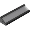 LED juostos profilis CORNER14 EF/TY, juodas, 2m