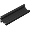 LED juostos profilis CORNER14 EF/TY, juodas, 2m