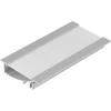 LED juostos profilis FLAT8 H/UX, anoduotas aliuminis, 2m