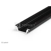 Bikuvalt LED juostos profilis GROOVE14 EF/TY, juodas, 2m