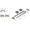 LED juostos profilis GROOVE14.V2 BC3/Y, anoduoto aliuminio, 2m