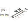 LED juostos profilis GROOVE14.V2 BC3/Y, baltas, 2m