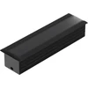 LED juostos profilis LINEA-IN20 EF/U7, juodas, 2m