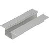 LED juostos profilis LINEA-IN20 TRIMLESS, anoduotas aliuminis, 3m