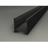 Bikuva.lt LED juostos profilis LINEA20 EF/TY, juodas, 2m