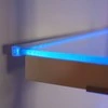Bikuvalt LED juostos profilis MIKRO10, anoduotas aliuminis, 2m, su plokštele LED juostos montavimui