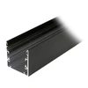 Bikuvalt LED juostos profilis PHIL53, juodas, 2m