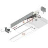 Bikuvalt LED juostos profilis PLANE14 SIDE, anoduoto aliuminio sp., 2m