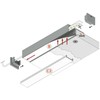 LED juostos profilis PLANE14 SIDE, baltas, 2m