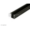 Bikuvalt LED juostos profilis SMART-IN10 AC2/Z, juodas, 2m