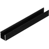 LED juostos profilis SMART10 AC2/Z, juodas, 2m