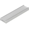 LED juostos profilis SURFACE14, neanoduotas aliuminis, 2m