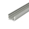 Bikuvalt LED juostos profilis UNI12 BCD/U, anoduotas aliuminis, 2m
