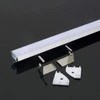 LED juostos profilis V-TAC, aliuminis, 2000x19x19mm, baltos spalvos.