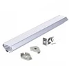 LED kampinis profilis N01, anoduoto sidabro sp., 2m, su dangteliu ir užbaigimais