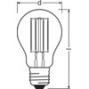 Osram LED lemputė SST CLAS A 75 CL 7.5 W/2700 K E27, dimeriuojamos
