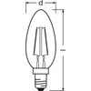Candellux LED lemputė Vintage 1906© LED 22 2.5 W/2400K E14