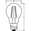 Candellux LED lemputė Vintage 1906© LED 68 8 W/2500K E27