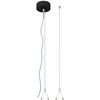 LED linijinio šviestuvo LINEAR INDIVILED pakabinimo rinkinys, juodas