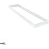 Bemko LED panelės montavimo rėmelis, baltas, 120x30cm