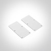 LED paviršinis profilis, baltas, 2m, 7910/W