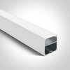 LED paviršinis profilis, baltas, 2m, 7910A/W