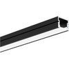 LED paviršinis profilis PDS-4-PLUS, juodas, 2m