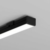 LED paviršinis profilis SILER, juodas, 2m