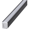 LED paviršinis profilis SLOT, juodas, 2m, 346236