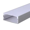 V-tac LED paviršinis profilis su dangteliu, sidabro sp., 2m