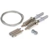Bikuva.lt LED profilio pakabinimo elementas 1500mm, 2vnt. komplektas
