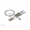 LED profilio pakabinimo elementas 3000mm, 2vnt. komplektas
