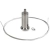 LED profilio pakabinimo rinkinys RG-1, sidabro sp.