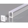 LED profilis su dangteliu ir užbaigimais, sidabro sp., 2m