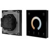 LED valdiklis, liečiamu ekranu, juodas, DMX512, RF 2.4Ghz