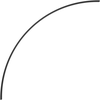Lenktas EASY LINK sistemos bėgelis, R 1041mm, juodas, K1002244N