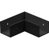 Linijinės sistemos NOVO bėgelio kampinis sujungimas, juodas, IP65, 02/1215